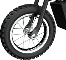 Razor MX125 Front wheel complete