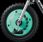 RipRider Mini Front Wheel Assm CMPLT+HW